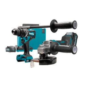 Makita aku set udarna bušilica i brusilica DK0124G201 XGT 40V