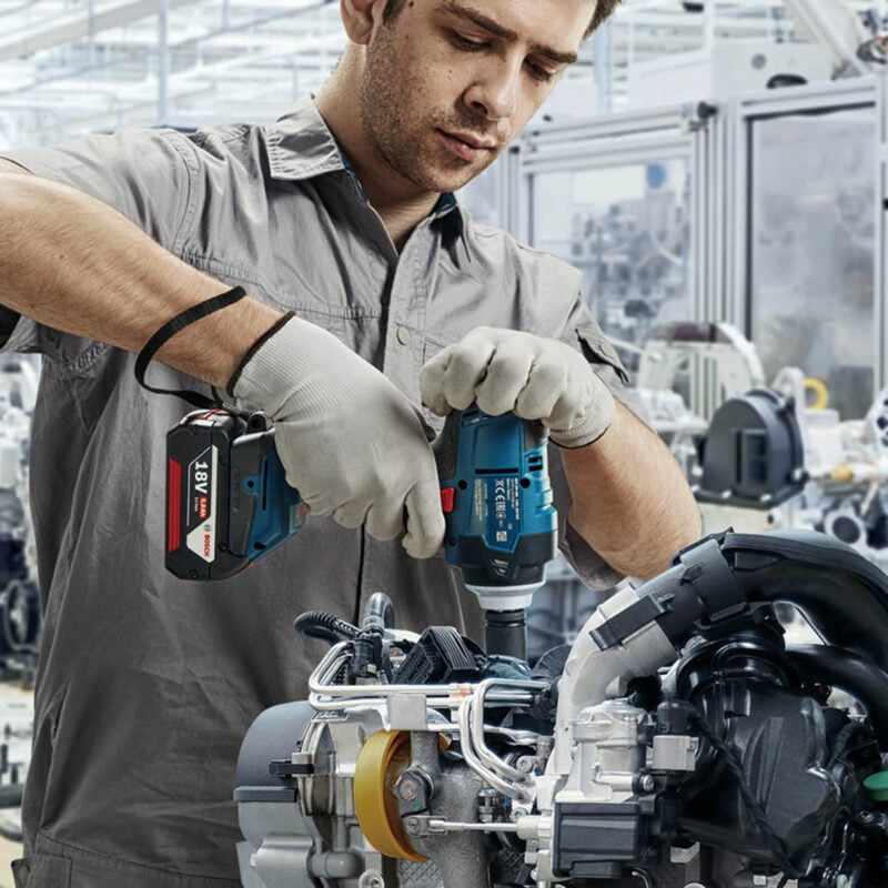 Bosch aku udarni odvijač GDS 18V-400 Professional 2x5Ah