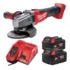 Milwaukee set aku ugaona brusilica M18 CAG125X-0X - Baterija M18 5Ah 2kom. - Brzi punjač M12-M18
