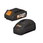 Villager set punjač 2.4A i baterija FUSE 18V 2Ah