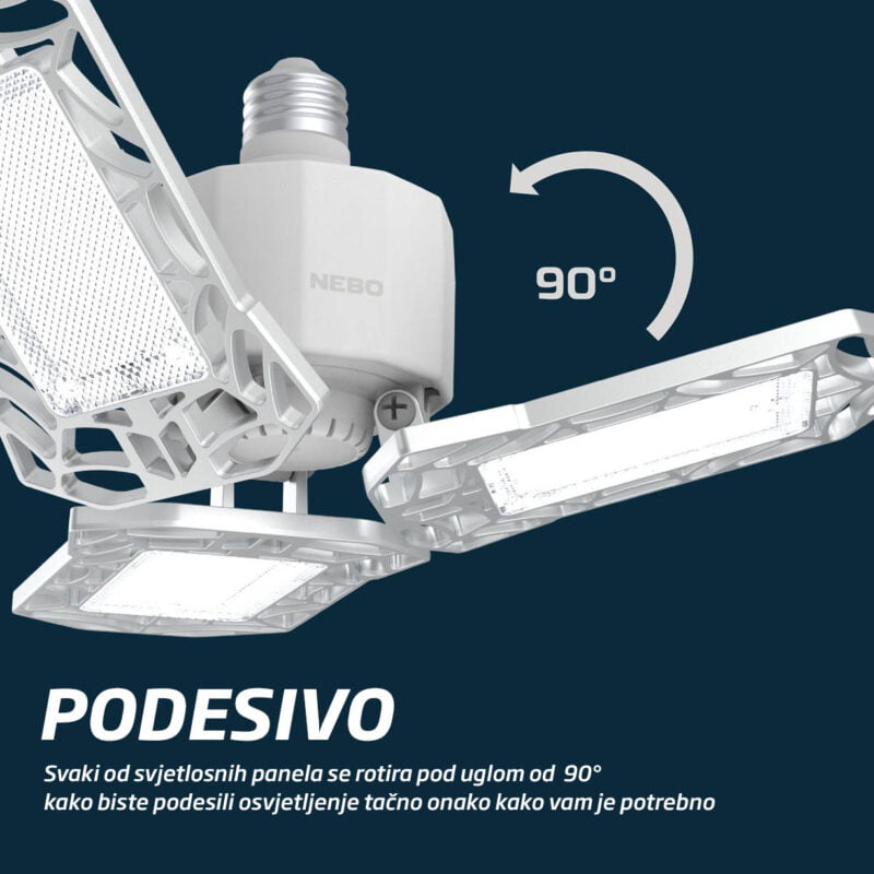 NEBO garažna LED sijalica E27 - NEB-OTH-0001-G