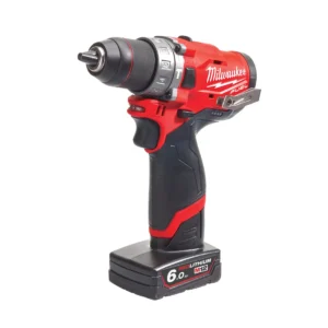 Milwaukee SET aku udarna bušilica - čekić bušilica SDS Plus - 2 x baterija 12V/6Ah - punjač + kofer M12 FPP2B-602X