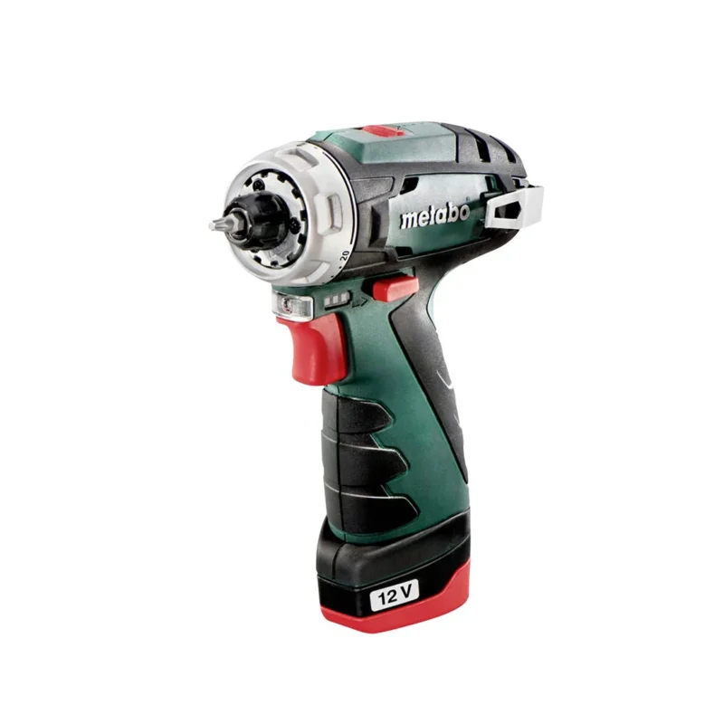 Metabo aku bušilica odvijač PowerMaxx BS Basic 12V 2x2.0Ah LC 12 + Kofer