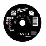 Milwaukee rezna ploča za inox-metal 115x1x22,23mm 4932479577