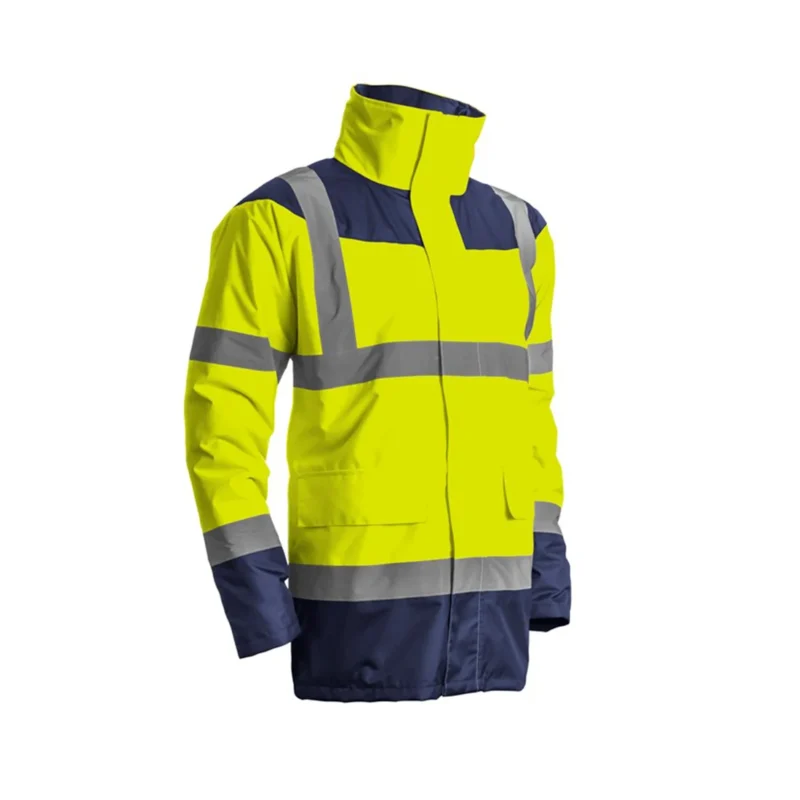 Coverguard signalizirajuća zaštitna Hi-viz jakna KETA žuto-plava
