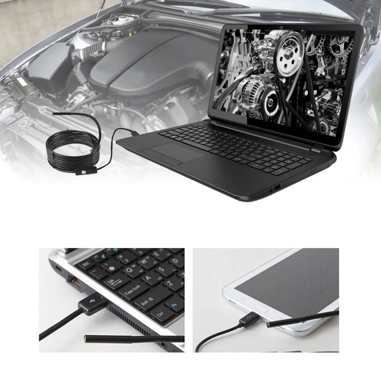 Mediatech inspekcijska endoskopska kamera MT4095