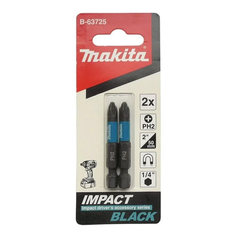 Makita torzioni bit Impact 2 kom. PH2-50mm B-63725