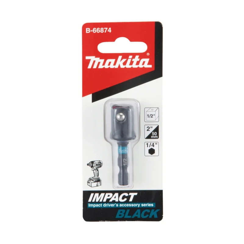 Makita adapter za nasadne ključeve 1/2'' Impact Black B-66874