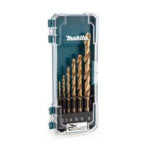 Makita 6-dijelni set burgija borera za metal HSS-TIN D-72833