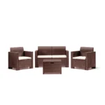 BICA baštenska garnitura NEBRASKA 2 - Smeđa