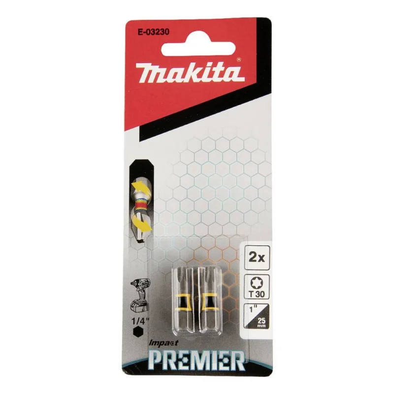 Makita torzioni bit Premier T30-25mm E-03230