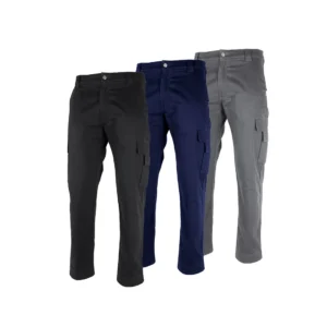 Lacuna radne hlače pantalone CARGO FLEX crne - Crna