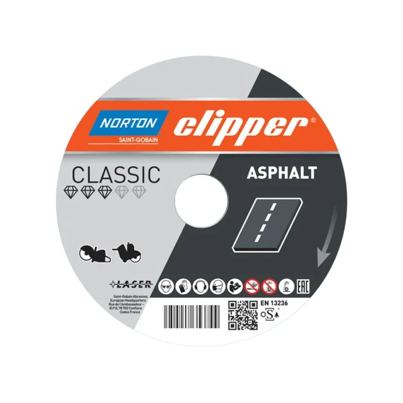 Norton dijamantska rezna ploča za asfalt 350x25.4mm CLIPPER CLASSIC - 70184626879