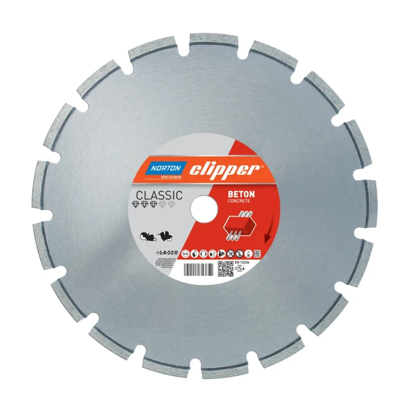 Norton dijamantska rezna ploča za beton 450x25.4mm CLIPPER CLASSIC - 70184626874