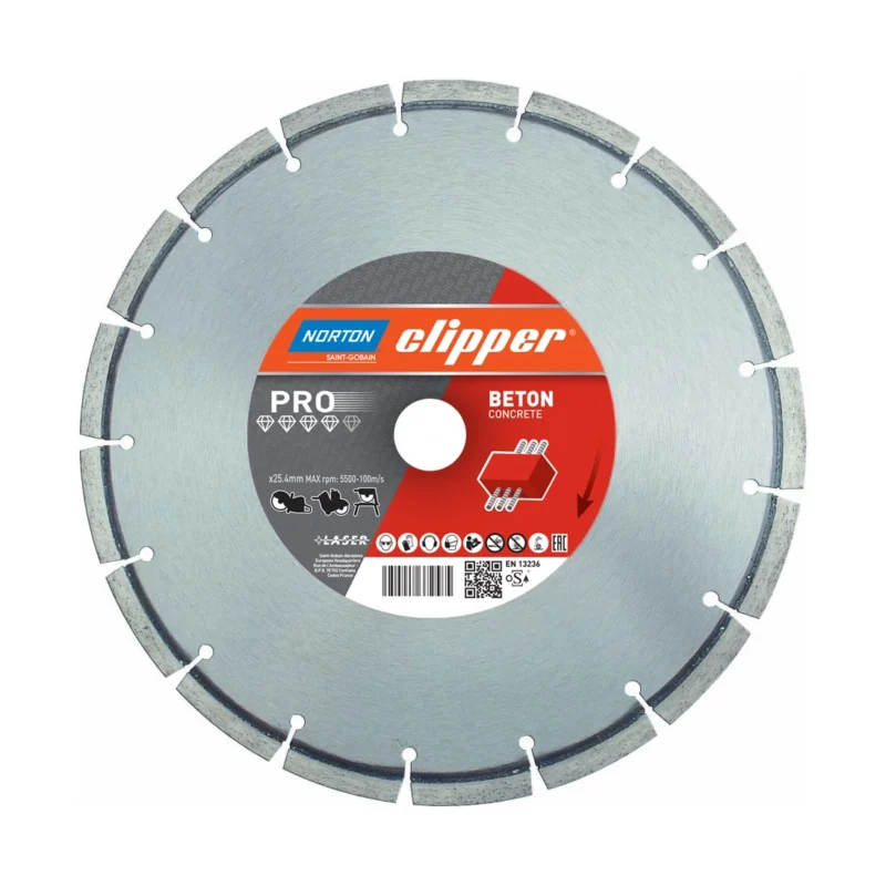 Norton dijamantska rezna ploča za armirani beton 450x25.4mm CLIPPER PRO - 70184627063