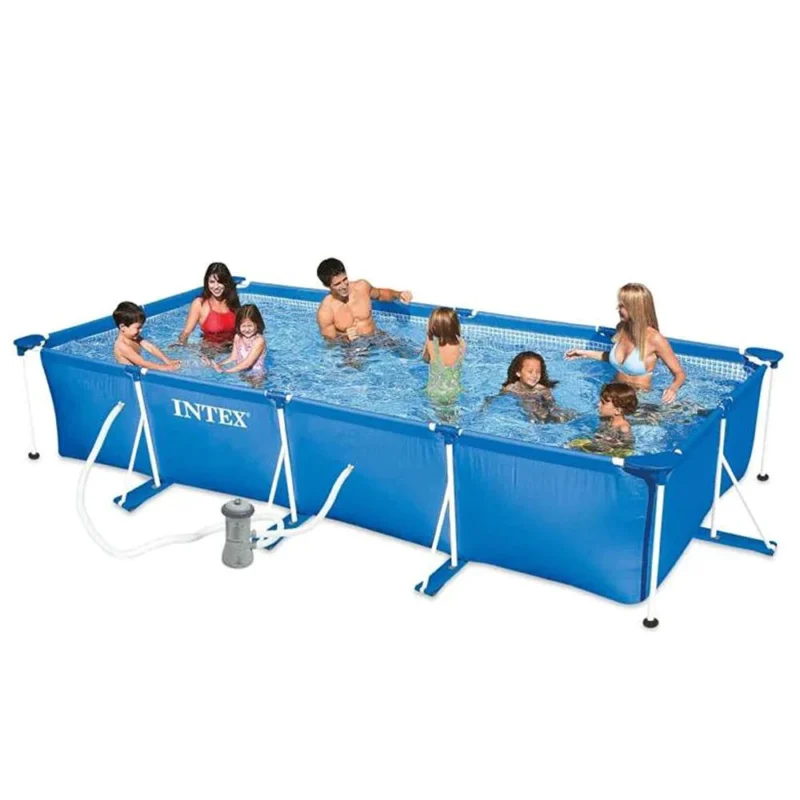 Intex bazen sa metalnom konstrukcijom Rectangular Frame 450 X 220 X 84 cm 28274