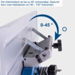 Scheppach debljača blanjalica HMS850