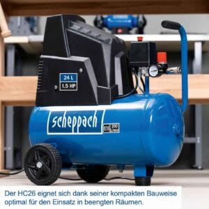 Scheppach kompresor za vazduh HC26 24L
