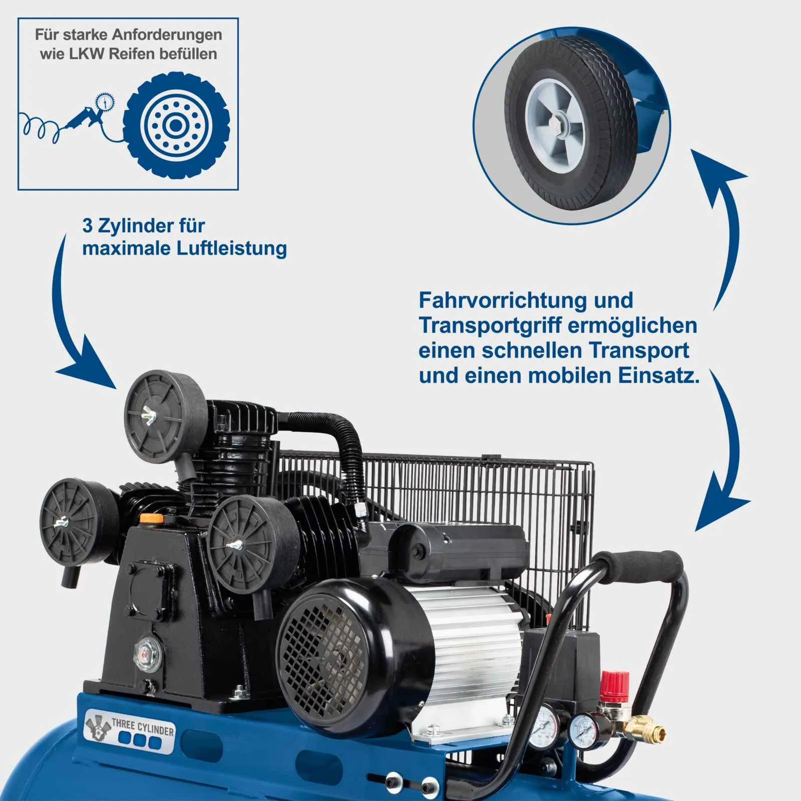 Scheppach kompresor za vazduh HC550TC 100L