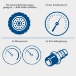 Scheppach vertikalni kompresor za vazduh HC85V 80L 14bar