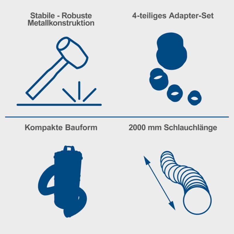 Scheppach industrijski usisivač za piljevinu DC100
