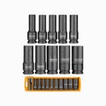 Ingco 10-dijelni set nasadnih ključeva 1/2" HKISSD12102L