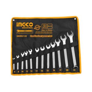 Ingco 12-dijelni set ključeva viljuškasto okasti HKSPA1143