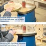 Scheppach stona brusilica sa oscilatornim vretenom OSM100