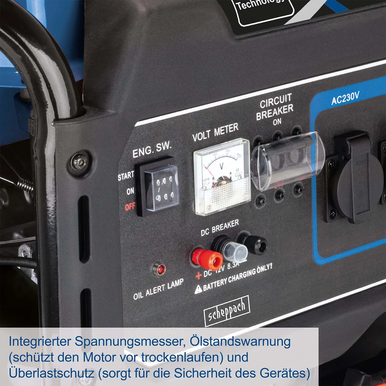 Scheppach trofazni agregat za struju SG7100X 5.4kW