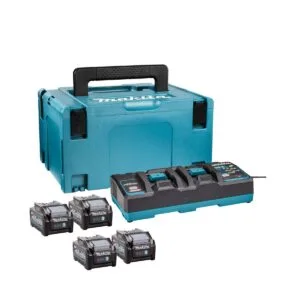 Makita aku set brzi punjač i baterije 4x4Ah XGT 40V