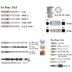 KWB držač bit nastavaka i borera 2u1 49100900