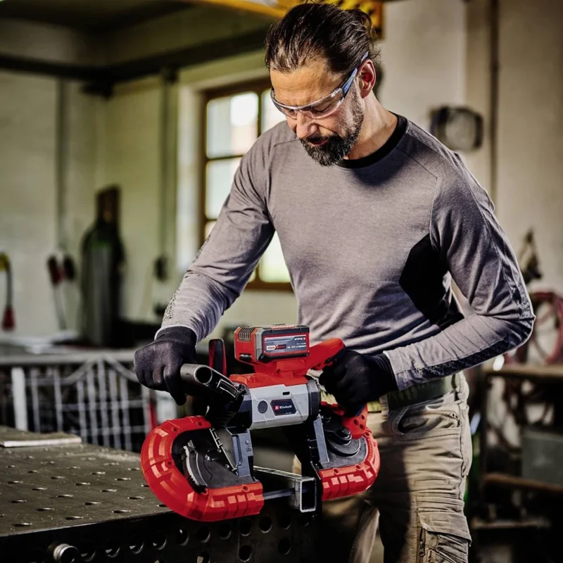 Einhell ručna aku tračna pila PXC TE-MB 18/127 Li-Solo