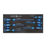 HOEGERT 6-dijelni set krstasti odvijača umetak za radionička kolica HT7G133