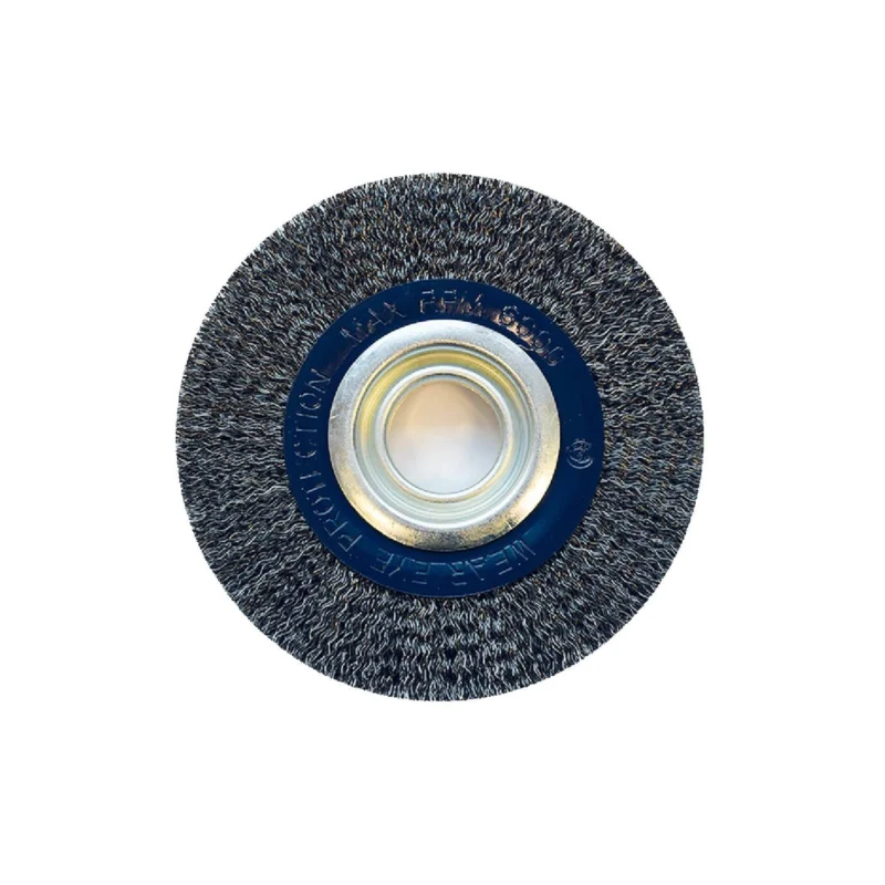 Raxx čelična četka okrugla valovita prihvat 31.75 mm