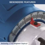 Scheppach preklopno potezna pila HM305SL 305mm