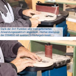 Scheppach stona brusilica sa oscilatornim vretenima OSM600
