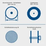 Scheppach stona dvostrana brusilica SM200LB