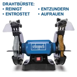 Scheppach stona dvostrana brusilica SM200LB