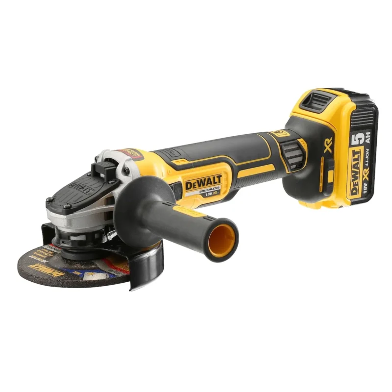 DeWalt aku ugaona kutna brusilica BRUSHLESS 125mm 18V 2x5.0Ah DCG405P2-Kit