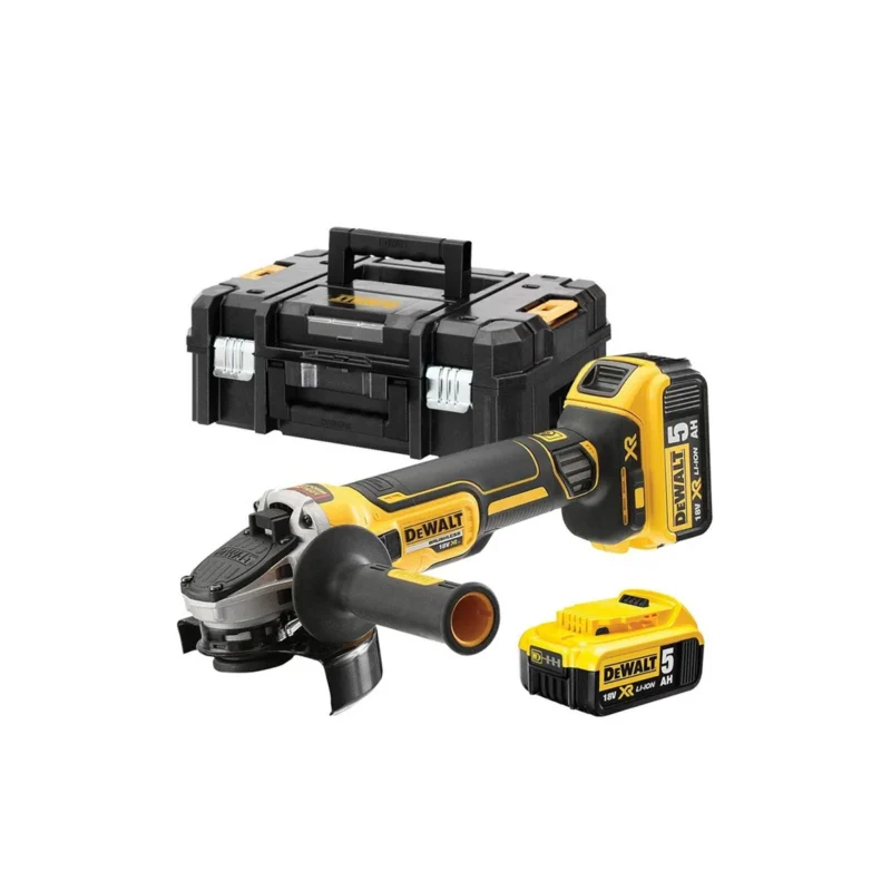 DeWalt aku ugaona kutna brusilica BRUSHLESS 125mm 18V 2x5.0Ah DCG405P2-Kit