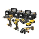 DeWalt set aku bušilica-odvijač-brusilica 18V 2x5.0 Ah DCK384P2T