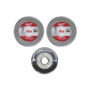 Milwaukee 20-dijelni set reznih ploča 125x 1.0 mm + FIXTEC matica