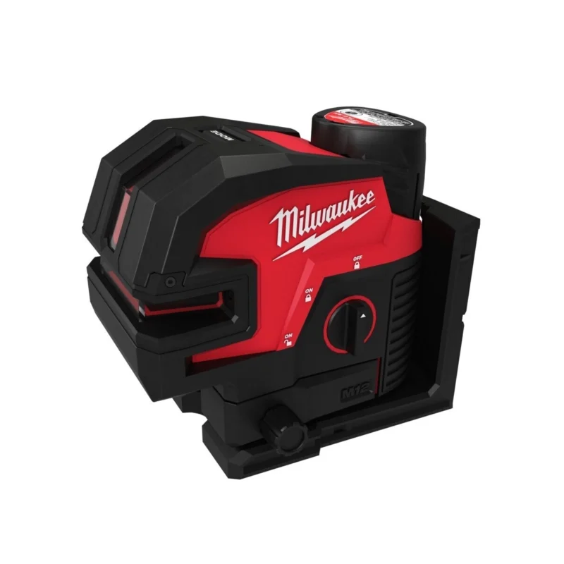 Milwaukee križni laserski nivelir M12 CLL4P-301C - Solo