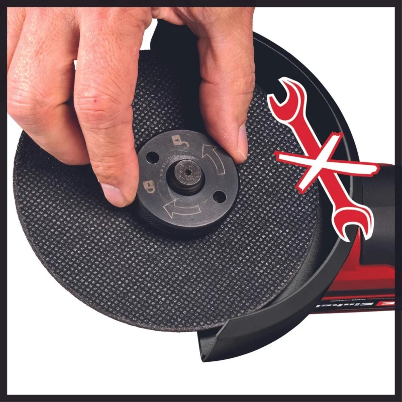 Einhell aku ugaona kutna brusilica Power X-Change TP-AG 18/125 CE Q Li - Solo