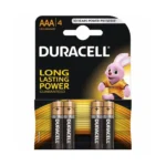 Duracell baterija alkalna AAA LR03 1.5V 4/1