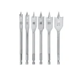 KWB 6-dijelni set plosnatih borera za za drvo 10-25 mm 49512490