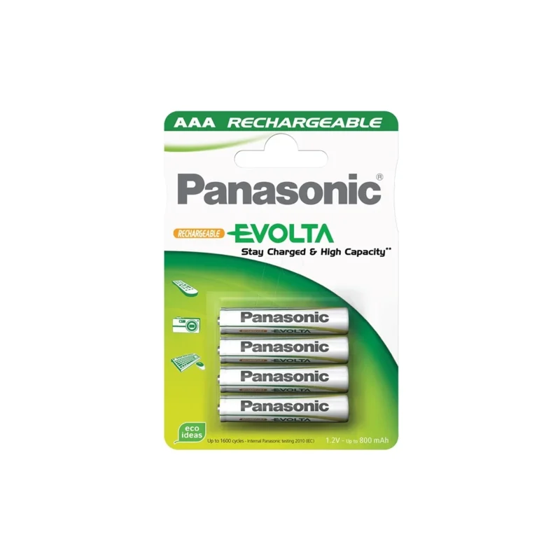 Panasonic baterija punjiva AAA 750mAh HHR-4MVE/4BC