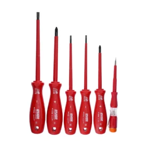 UNIOR 6-dijelni set odvijača VDE i ispitivač napona 603CS6ATVD