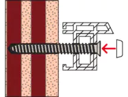 Fischer čep za trubo vijke FFS A 100/1