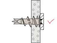 Fischer tipl metalni za rigips GKM 24556 100/1